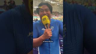 Thumbnail for There’s a David Beckham at the Commonwealth Games - but it’s not the one you’re thinking! 😅🚴‍♂️- BBC