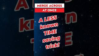 Merge MULTIPLE Lines in Excel at Once! #shorts #excel