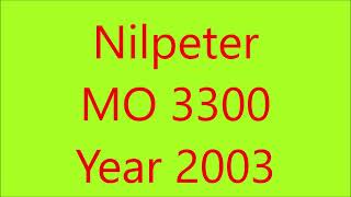 Nilpeter MO 3300 - Year 2003