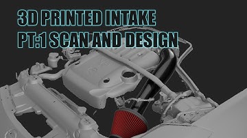 I am 3d printing an air intake for my 350z Pt:1