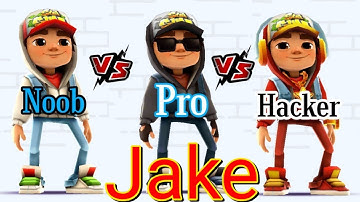 subway surfers noob vs pro vs hackers Jack |