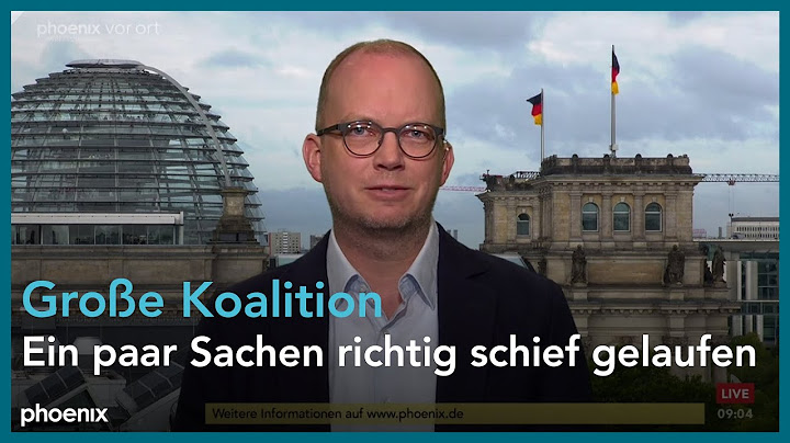 phoenix nachgefragt mit Sven Böll zur Großen Koalition am 17.07.25