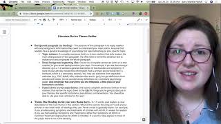 Ps 213 literature review themes