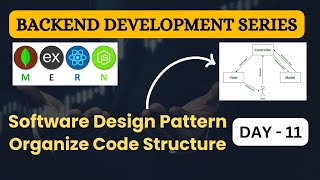 11.Software Design Pattern || Organize Code Structure #mernseries #mernstack