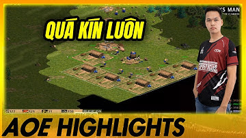 Khu vực làm ăn KÍN ĐÁO…Chim Sẻ Đi Nắng thay đổi thế trận | AoE Highlights #aoe