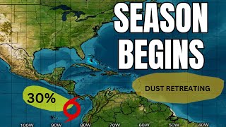 TROPICAL UPDATE - Season Begins With Our First Tropical Disturbance