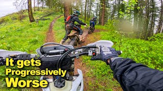ENDURO but it gets progressively WORSE [on a 24 TE300 in 4K60 HDR]
