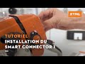 Installation du smart connector 1  stihl connected