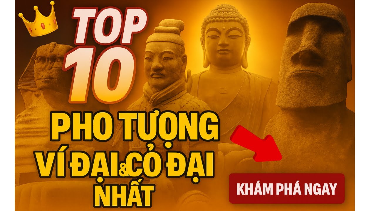 Top 10 pho tượng khiến cả thế giới phải kinh ngạc - khoa học vẫn chưa có lời giải?