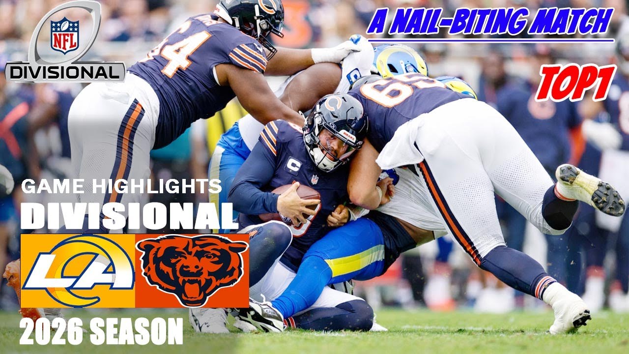 Chicago Bears Vs. Los Angeles Rams | Divisional Round | Game Highlights | NFL Playoffs 2026