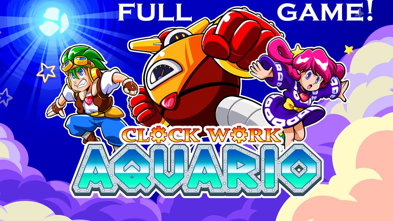 Clockwork Aquario - Complete Gameplay Walkthrough - 2021 PS5 game (1080p 60fps)