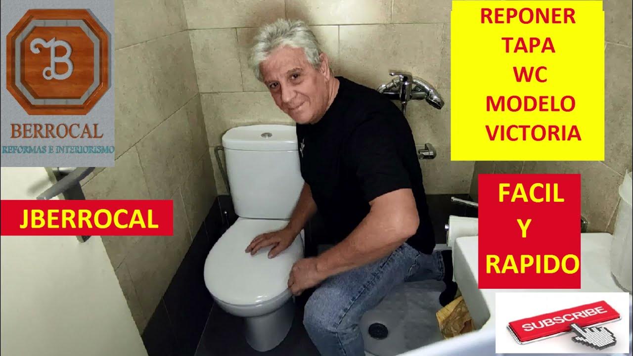 💧🚽🚾INSTALAR TAPA DE inodoro* WC ROCA VICTORIA FÁCIL* y SENCILLO*🚾💧 