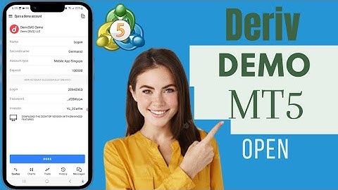 How To Open A Deriv Demo Account On MT5 | Open A Deriv Account On MT5 