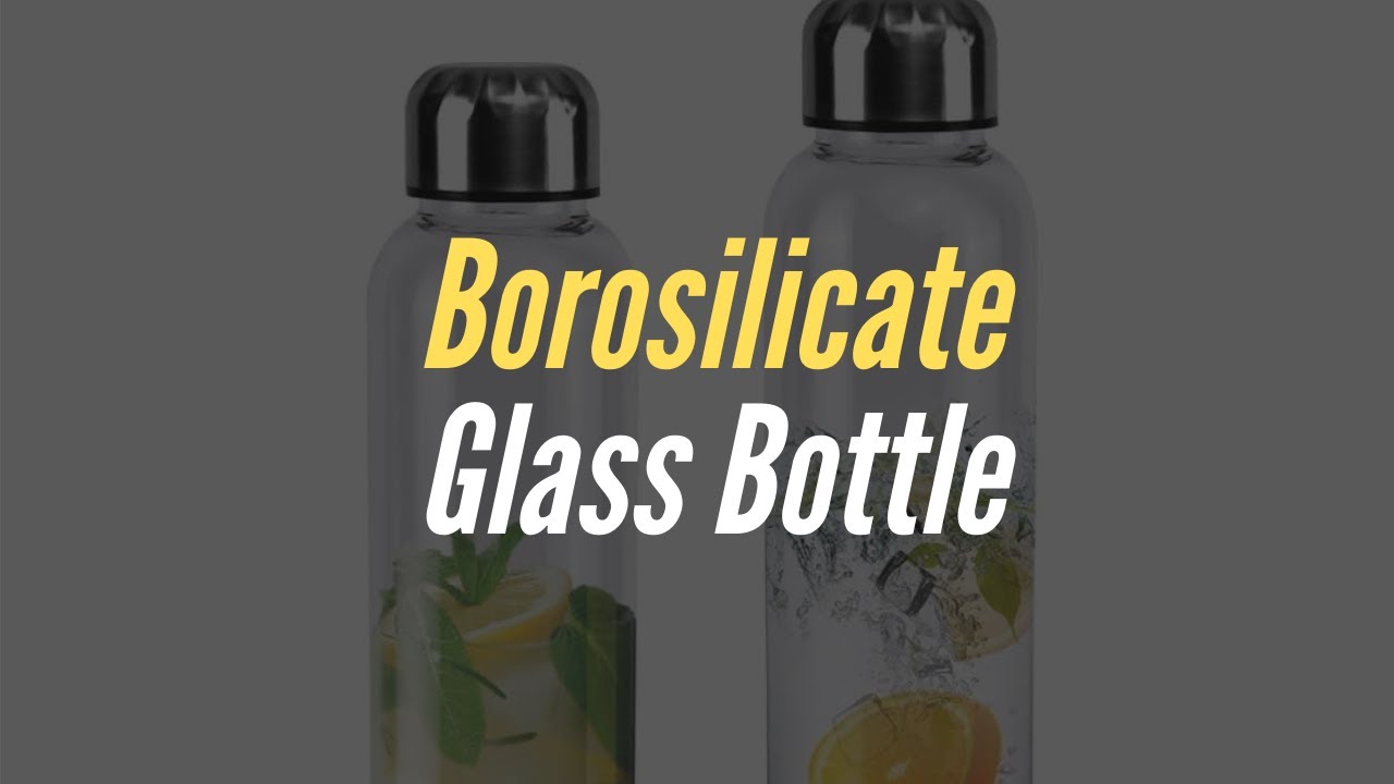 EP139: Powerplus Victor Eco Friendly Borosilicate Glass Water Bottle