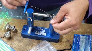 Dubro Pro Series E/Z Twist Pro learning and putting to work making free line King fish Leaders