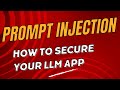 Prompt Injection: What is it and How to avoid it?