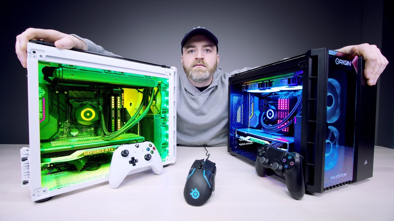 millimeter sløjfe Stå sammen Gaming PC With Built-In Console V2 (XBOX or PlayStation) - YouTube