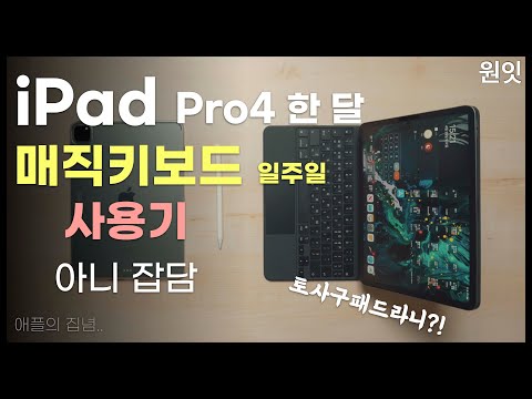 아이패드 프로 4세대, 매직키보드에 관한 생각. 그리고 애플의 집념