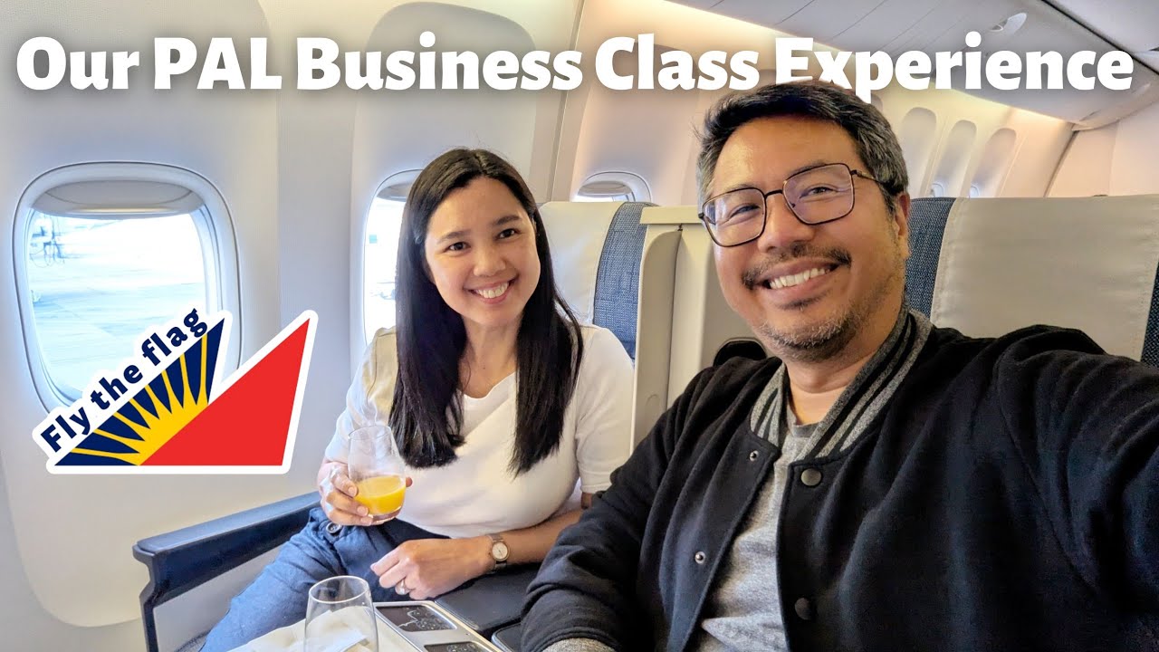 Business Class flight with Philippine Airlines (See what it's like!) | The Fil-Am Cam S05 E10