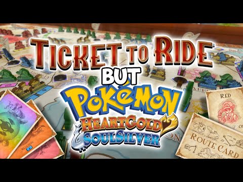 Ticket to Ride But Pokemon (Heart Gold Soul Silver)