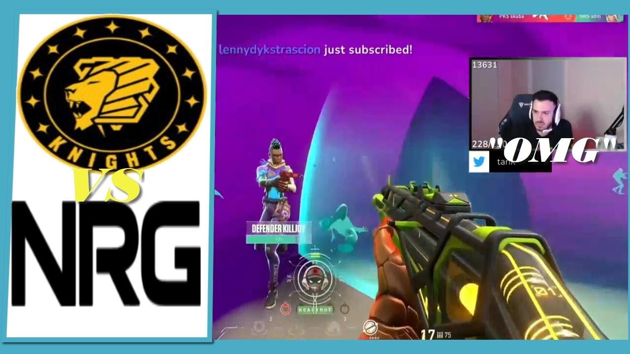 TARIK Reacts To NRG vs Knights | All MAP | HIGHLIGHTS | VCT NA 2022 STAGE 1 - W4D2.