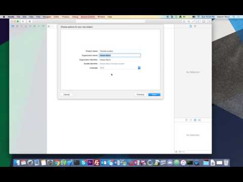 How to create a C++ console application in XCode