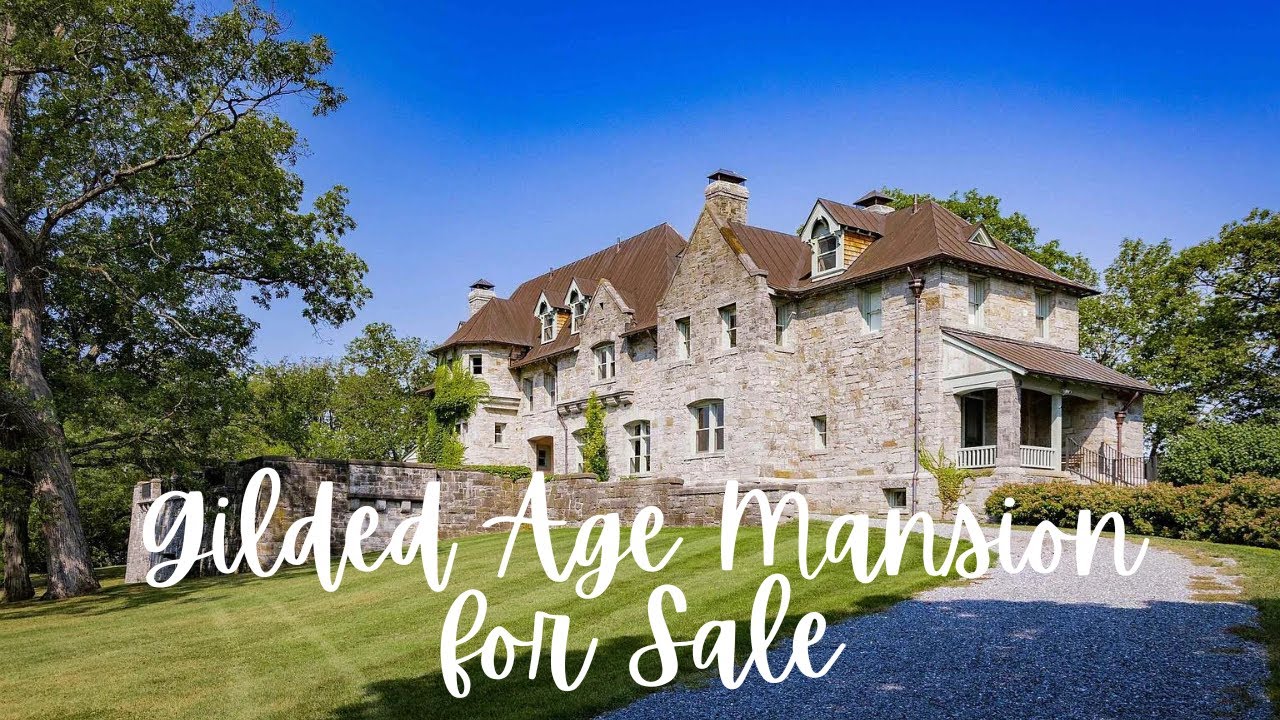 Dreamy Gilded Age Mansion on the Lake