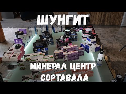 Видео: Карелия. Сортавала. Минерал центр. Шунгит