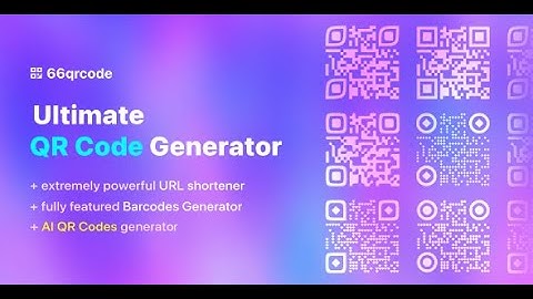 66qrcode v36.0.0 - Ultimate QR Code Generator & URL Shortener (SAAS) - nulled
