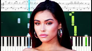 Madison Beer - Selfish (Piano Tutorial With Sheets | Piano Instrumental | Piano Karaoke)