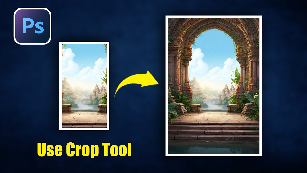 Photoshop Crop Tool Hacks!