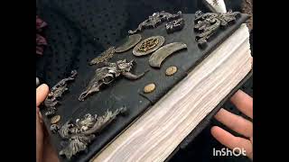 Triple moon celtic pagan book of shadow for sale