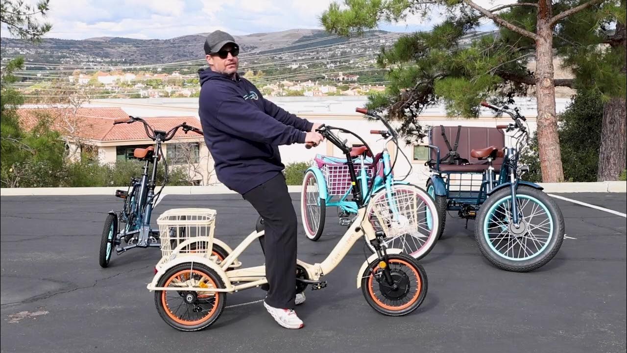 Best Electric Trikes of 2024! Review of the Best E Tricycles that Fold