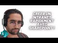Comment crer un intranet avec sharepoint sans coder
