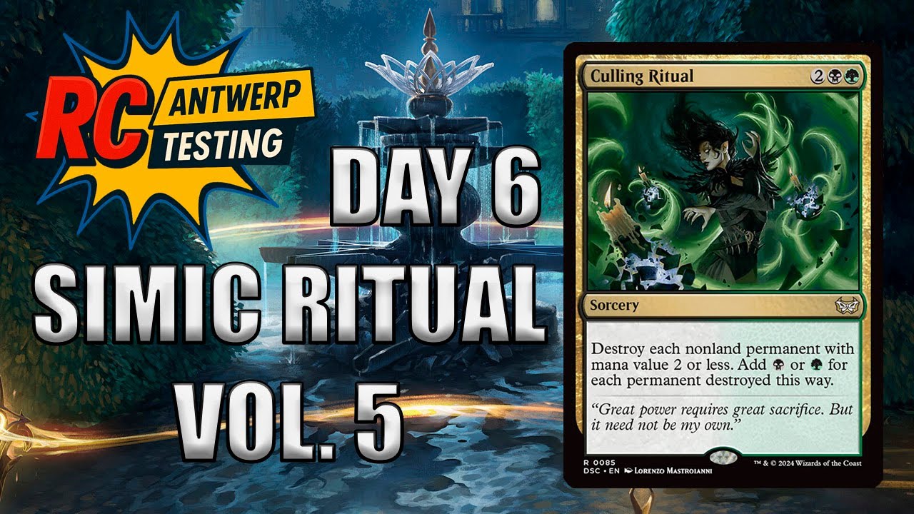 Is Culling Ritual good in the sideboard of Simic Ritual? - YouTube