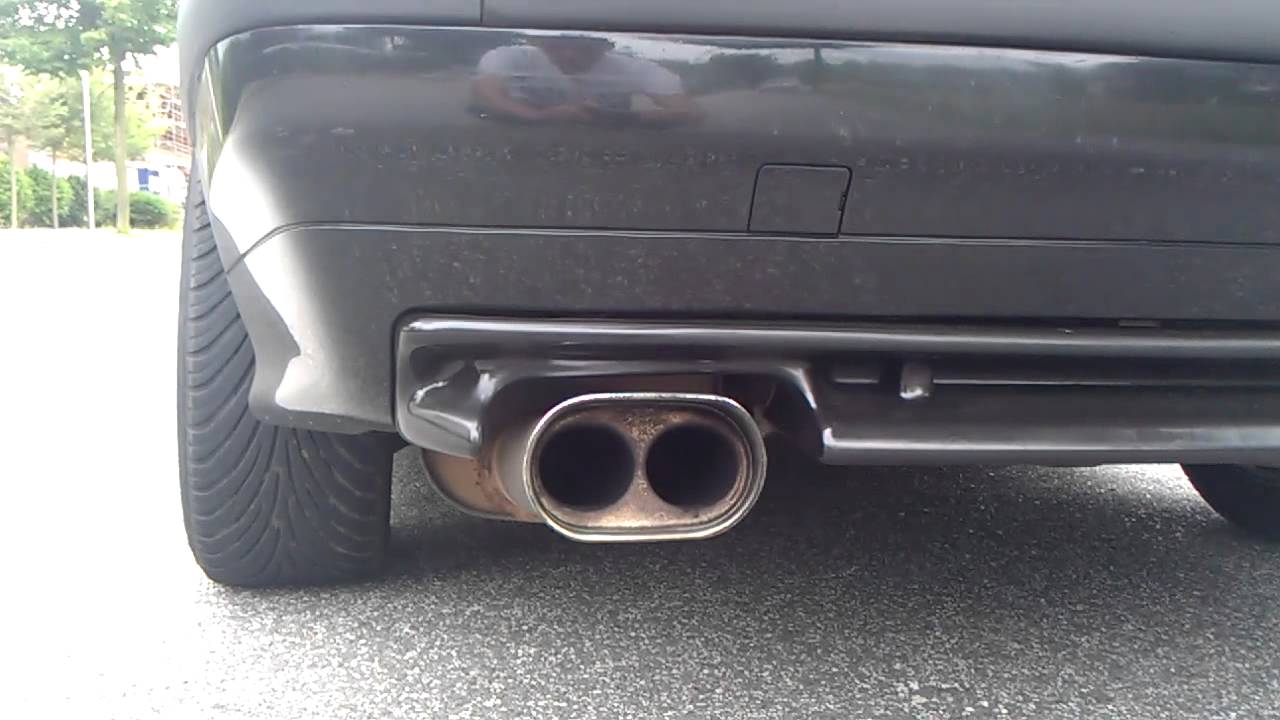 Bmw 6 318i Cabrio Soundcheck And Acceleration Youtube