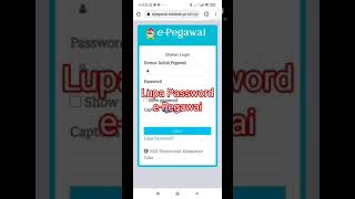 [How To] Reset Password Akun e-Pegawai