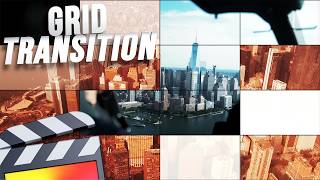 GRID TRANSITION PLUGIN - FINAL CUT PRO