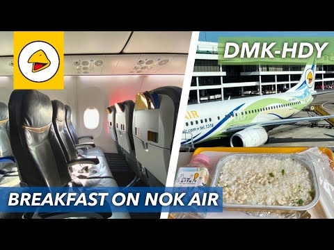 NOK AIR — Economy Class to Hat Yai | Bangkok Don Mueang - Hat Yai | Boeing 737-800 | DD7104