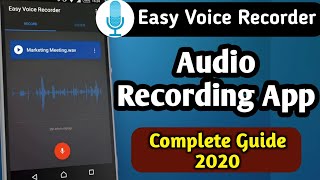 Best Audio Recording App | Easy Voice Recorder App for Android | Best Voice Recorder App In 2020 | screenshot 3