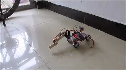 Q-learning (machine learning) crawler robot (Arduino code available)
