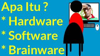 Apa Itu Hardware, Software dan Brainware || Perangkat Komputer