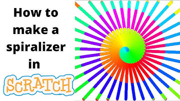 Scratch Tutorial | How to make a spiralizer | Scratch Extension