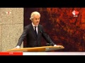 Inbreng Geert Wilders bij het debat over de aanslagen in Brussel (29-03-2016)