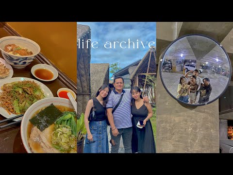 vlog | papa’s birthday salubong & brunch at tagaytay🥳, and lots of eating 🍽️🍜🍦