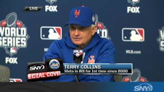 Mets manager Terry Collins talks World Series