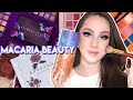 Probando MACARIA BEAUTY Brochas y Paletas Económicas | Annie Cuspinera