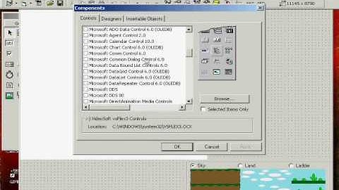 Program 2D Side-scroller in VB6.0 #6