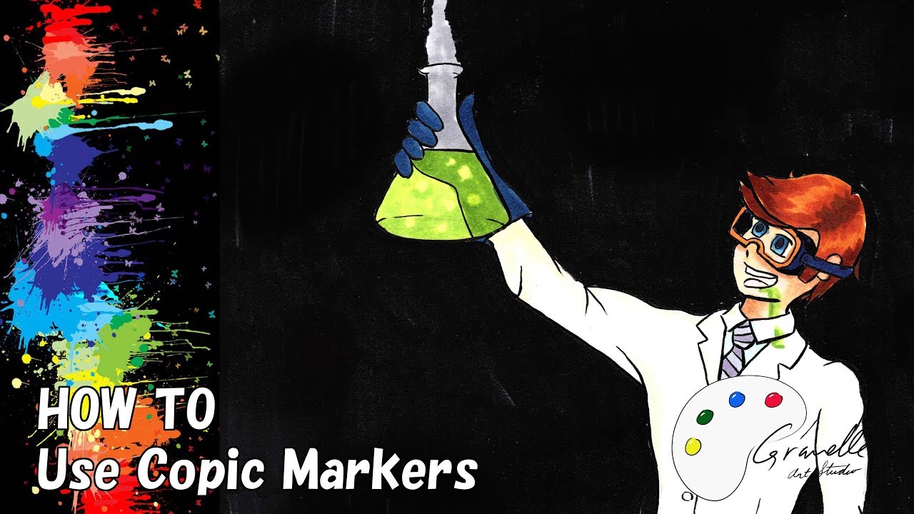 How to Use Copic Markers - YouTube