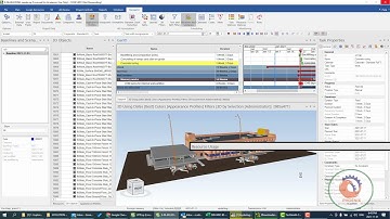 SYNCHRO 4D  Baseline  Scenarios and Synchronization عربي